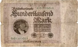 Reichsmark-Schein 